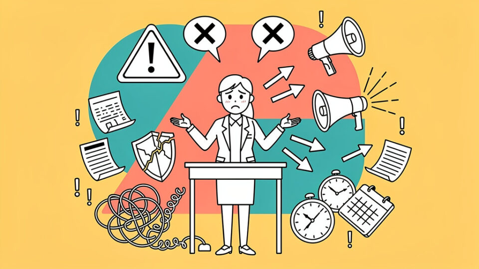 10 najczęstszych błędów w komunikacji kryzysowej liderów