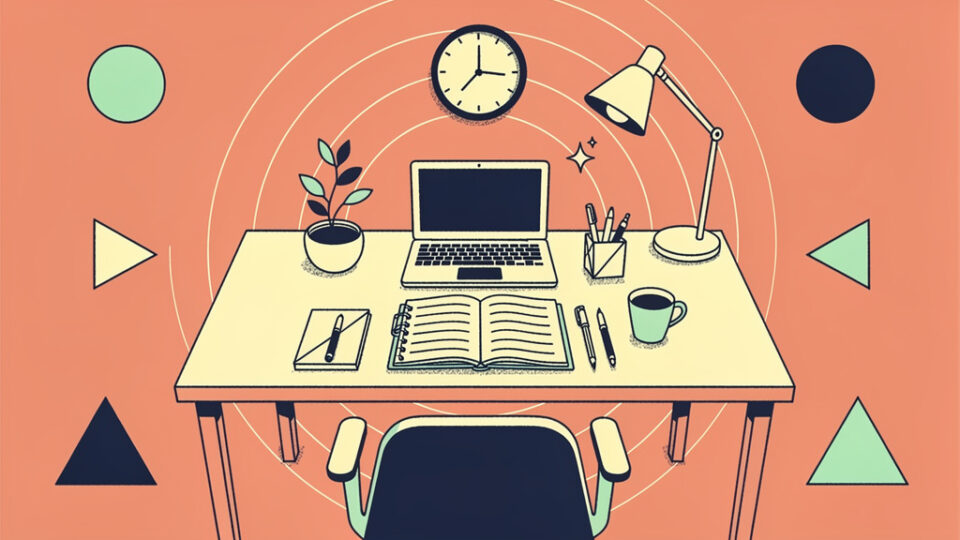 10 trików na urządzenie domowego biura sprzyjającego koncentracji